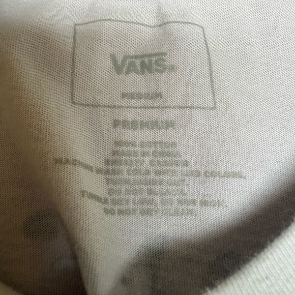 Vans Dual-Tone Tie-Dye Tee - Navy and Maroon - Picture 3 of 17